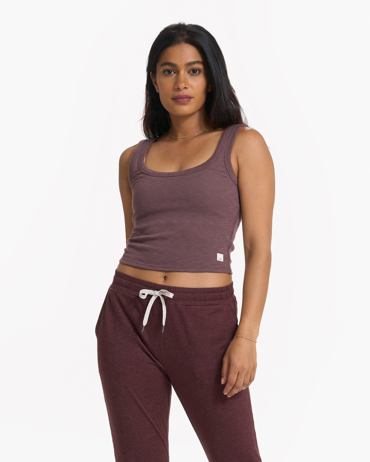 Sunrise Crop Tank | Chestnut 1 Sunrise Crop Tank | Chestnut