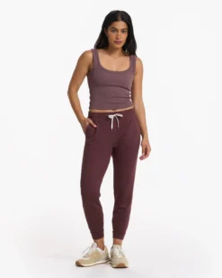 Sunrise Crop Tank | Chestnut 10 Sunrise Crop Tank | Chestnut -Vuori Clothing Store VW1013CHN 3956