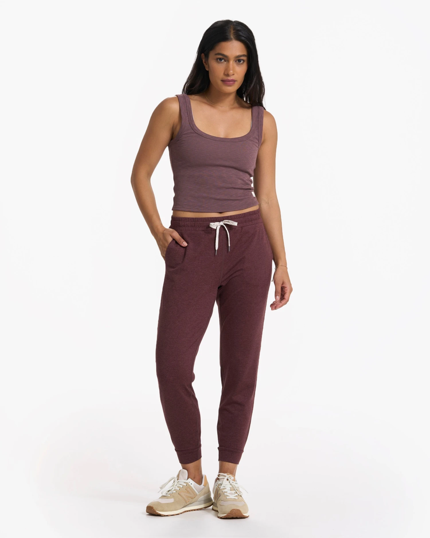 Sunrise Crop Tank | Chestnut 5 Sunrise Crop Tank | Chestnut - Image 5