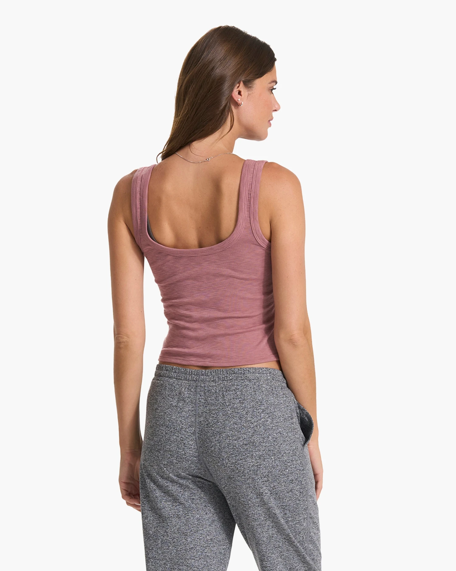 Sunrise Crop Tank | Marsala 4 Sunrise Crop Tank | Marsala - Image 4