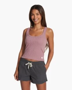 Sunrise Crop Tank | Orchid