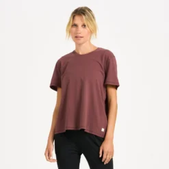 Feather Tee | Fig