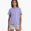 Feather Tee | Ultra Violet