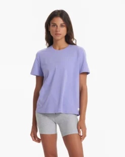 Feather Tee | Ultra Violet