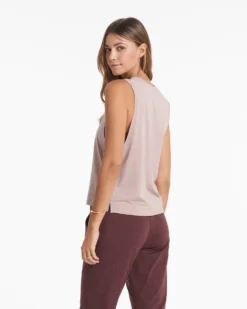 Feather Tank | Umber -Vuori Clothing Store VW1018UMB 00156