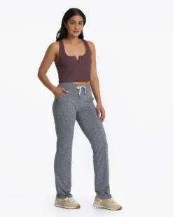 Cove Crop Tank | Chestnut -Vuori Clothing Store VW1019CHN 0558