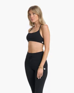 Tempo Bra | Black 8 Tempo Bra | Black -Vuori Clothing Store VW1029BLK 0379