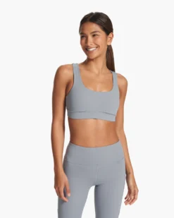 Stride Bra | Flint -Vuori Clothing Store VW1036FLT FA23 W ECOMM sportsbras FRONT ALT TOPS 4