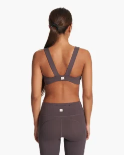 Stride Bra | Plum 7 Stride Bra | Plum -Vuori Clothing Store VW1036PLU FA23 W ECOMM sportsbras BACK TOPS 7