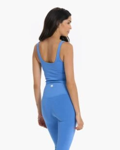 Washed Daily Crop | Washed Cerulean -Vuori Clothing Store VW1043WCE 4396