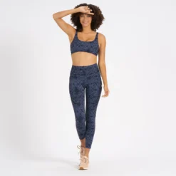 Yosemite Bra | Ocean Shibori -Vuori Clothing Store VW104OSH 4