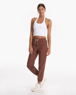 Simplicity Halter | White -Vuori Clothing Store VW1054WHT SP23 W ECOMM TOPS FULL 2920 1X1 8fe1b628 e0b7 459c a74e 0ea6539d2177