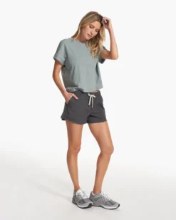 Sunset Easy Tee | Fern 7 Sunset Easy Tee | Fern -Vuori Clothing Store VW1065FRN FA23 W ECOMM TOPS FULL ALT 4