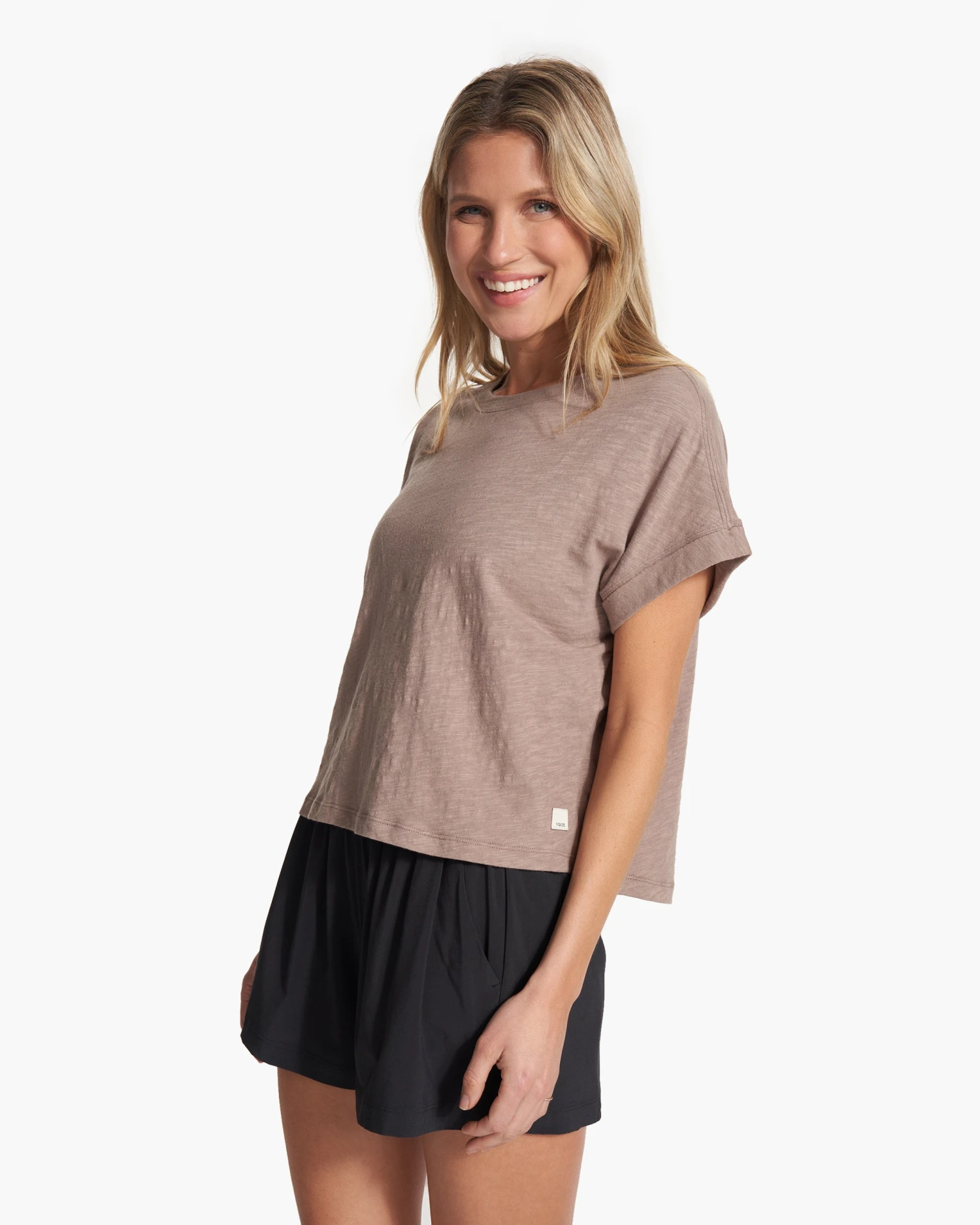 Sunset Easy Tee | Graphite 1 Sunset Easy Tee | Graphite