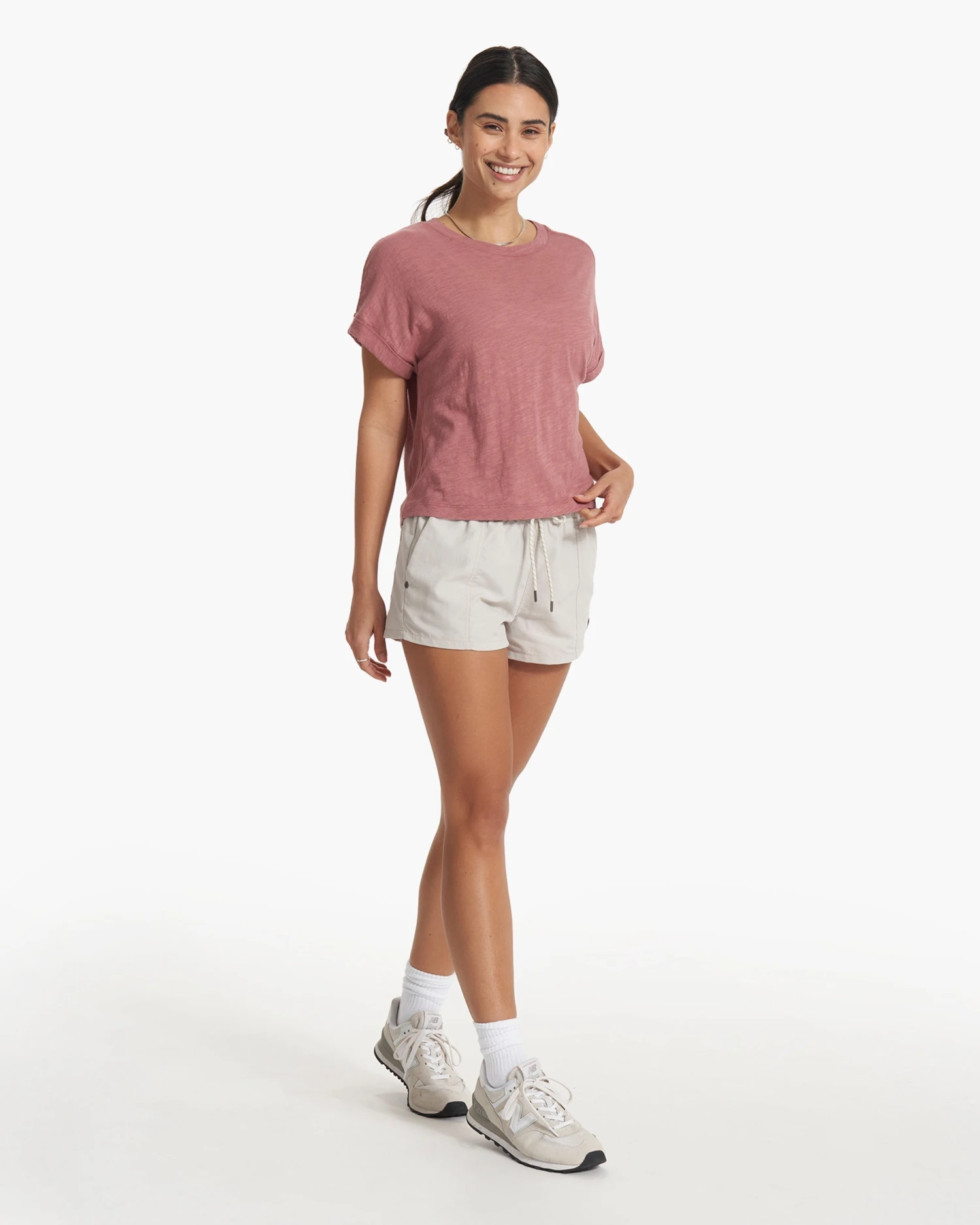 Sunset Easy Tee | Marsala 4 Sunset Easy Tee | Marsala - Image 4