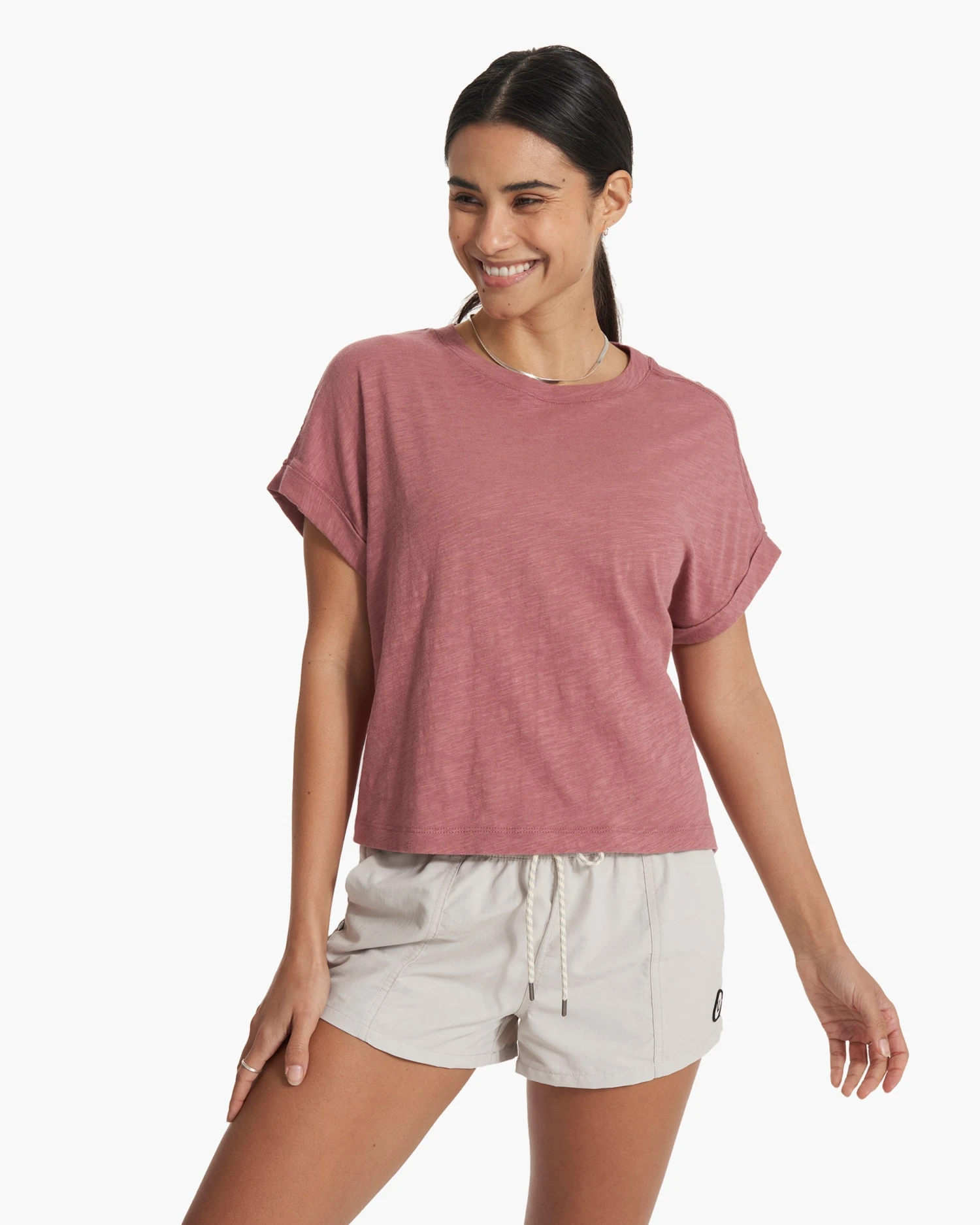 Sunset Easy Tee | Marsala 1 Sunset Easy Tee | Marsala