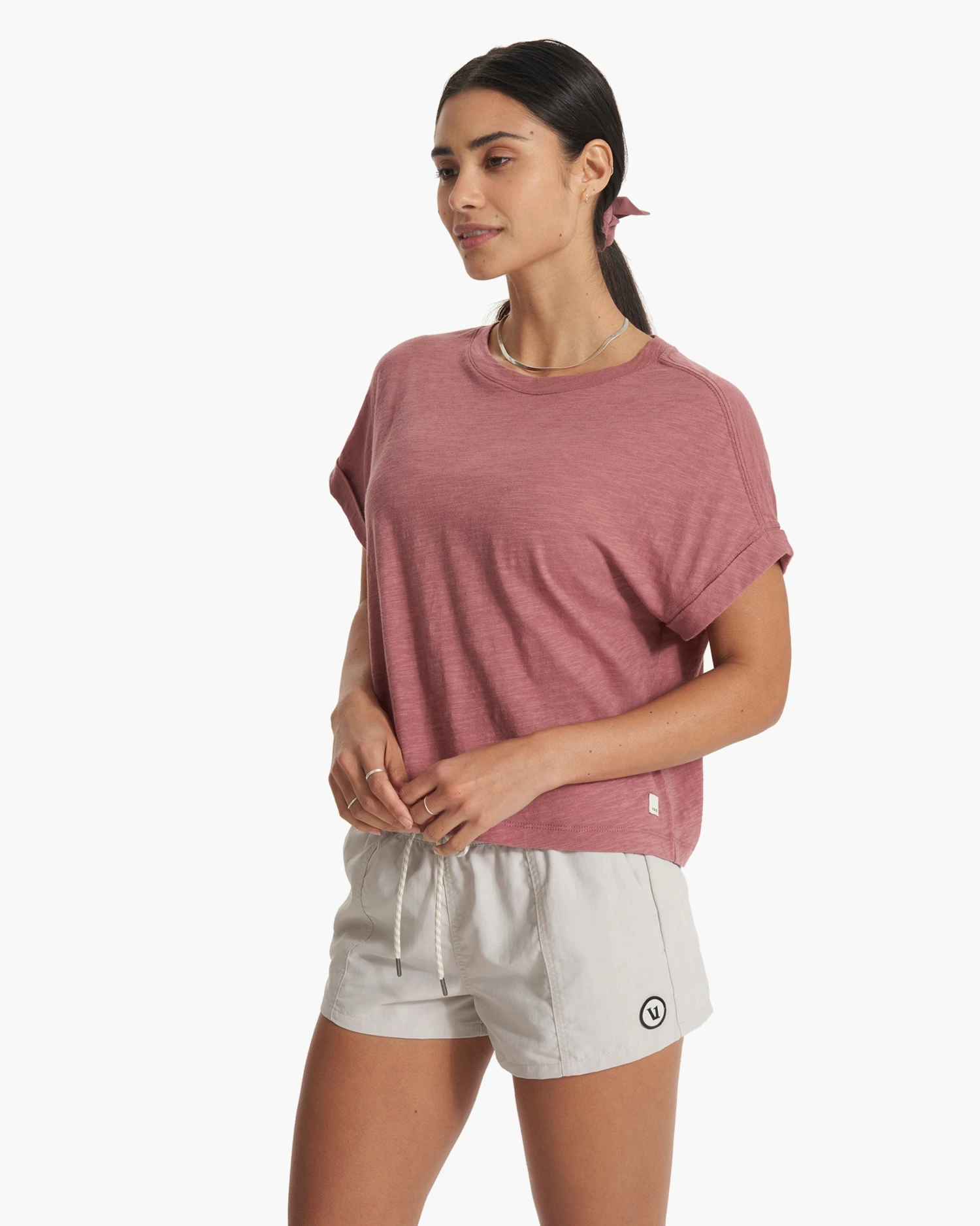 Sunset Easy Tee | Marsala 2 Sunset Easy Tee | Marsala - Image 2