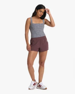 Elevation Square Neck Tank | Heather Grey 7 Elevation Square Neck Tank | Heather Grey -Vuori Clothing Store VW1080HTG 2290