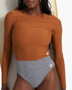 Long Sleeve Dune Crew | Turmeric -Vuori Clothing Store VW1082TUM SP23 W ECOMM WATER 20TOPS 1234 TOP 1X1 8c6d4ae5 b1b4 412d 8a4b 1a13b9dcd426