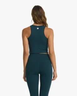 Granite Heathered Zip Tank | Beryl Heather 9 Granite Heathered Zip Tank | Beryl Heather -Vuori Clothing Store VW1085HBE SP23 W ECOMM TOPS 0413 1X1 d4c5cc9f 42b1 400f 9680 62684da7b7e0