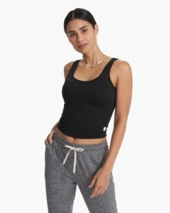 Halo Essential Tank | Black Heather