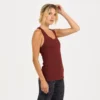 Lux Performance Tank | Brick Heather