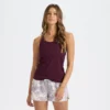 Lux Performance Tank | Cerise Heather