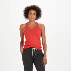 Lux Performance Tank | Melon Heather