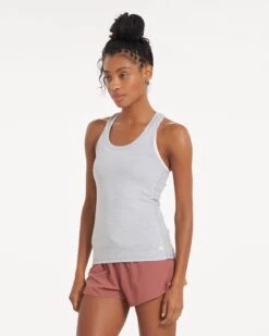 Lux Performance Tank | Platinum Heather