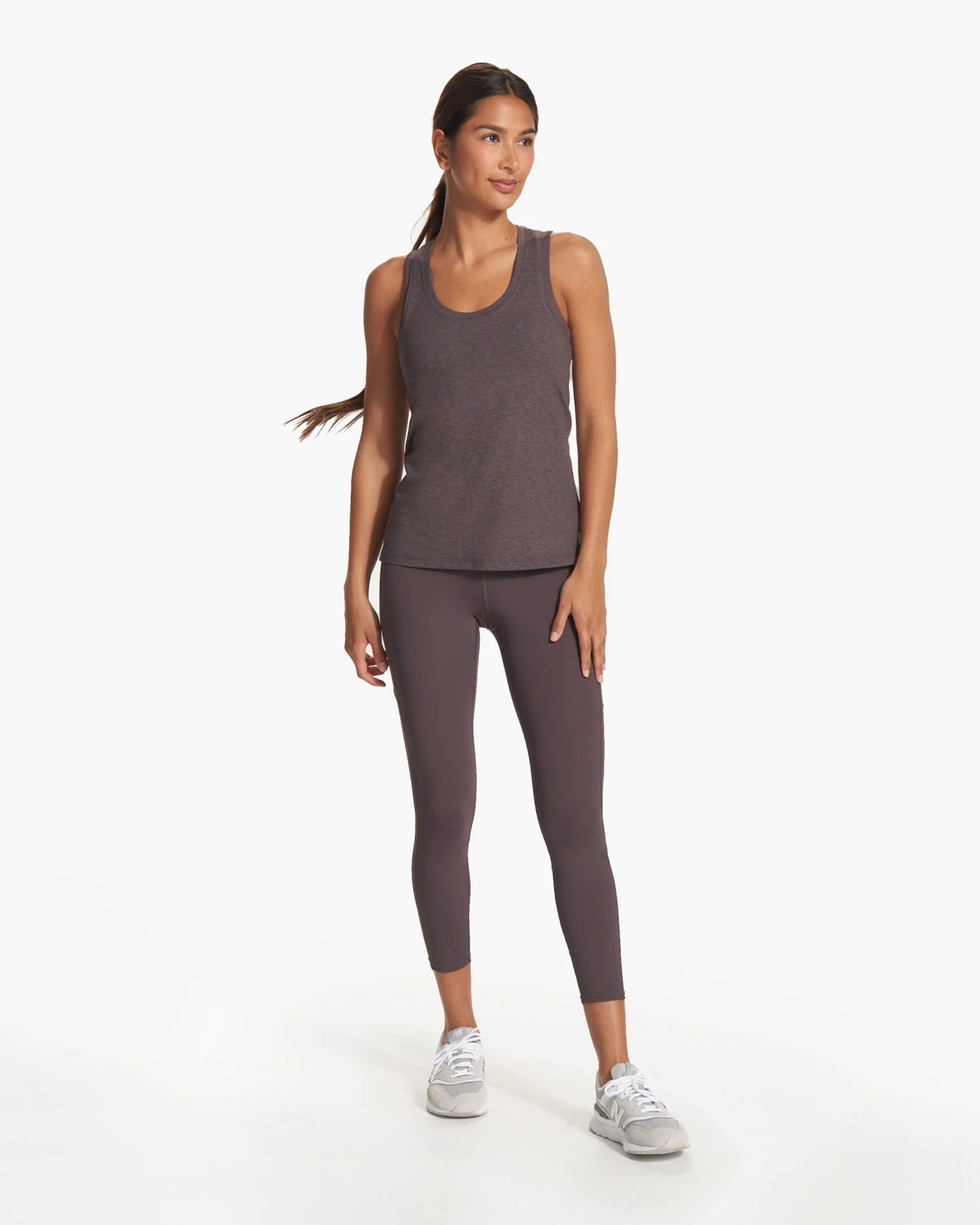 Lux Performance Tank | Plum Heather 4 Lux Performance Tank | Plum Heather - Image 4