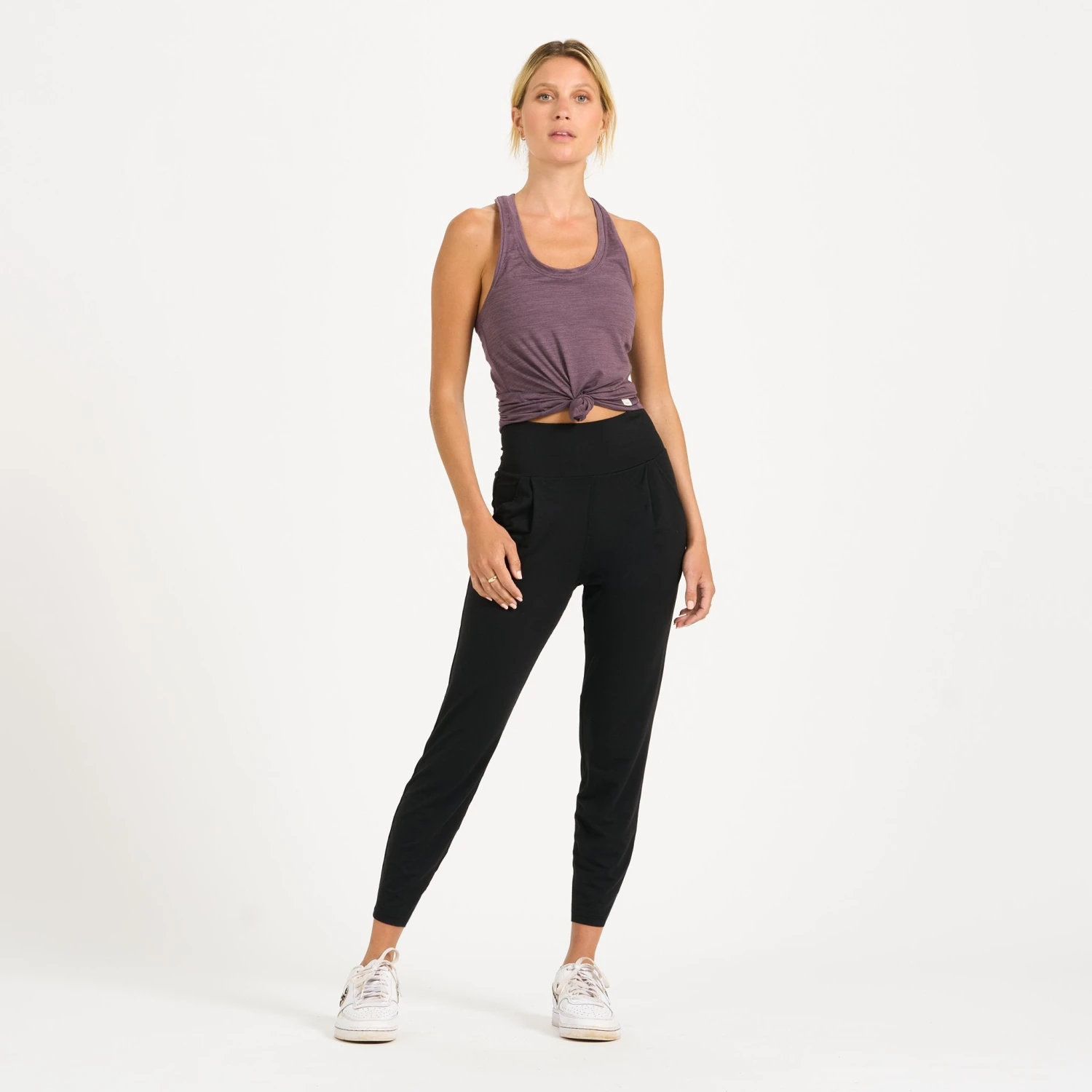 Lux Performance Tank | Smoked Plum Heather 2 Lux Performance Tank | Smoked Plum Heather - Image 2