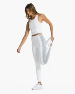 Granite Zip Tank | White 11 Granite Zip Tank | White -Vuori Clothing Store VW1093WHT SP23 W ECOMM TOPS 0198 1X1 5ee82699 0273 44eb 85db 786c76c7d3a3