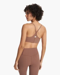 Vuori AllTheFeels™ Bra | Almond 9 Vuori AllTheFeels™ Bra | Almond -Vuori Clothing Store VW1099ALM FA23 W ECOMM sportsbras BACK TOPS 6