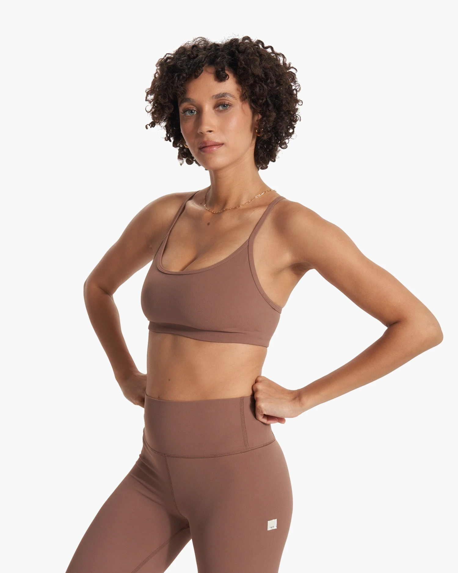 Vuori AllTheFeels™ Bra | Almond 2 Vuori AllTheFeels™ Bra | Almond - Image 2