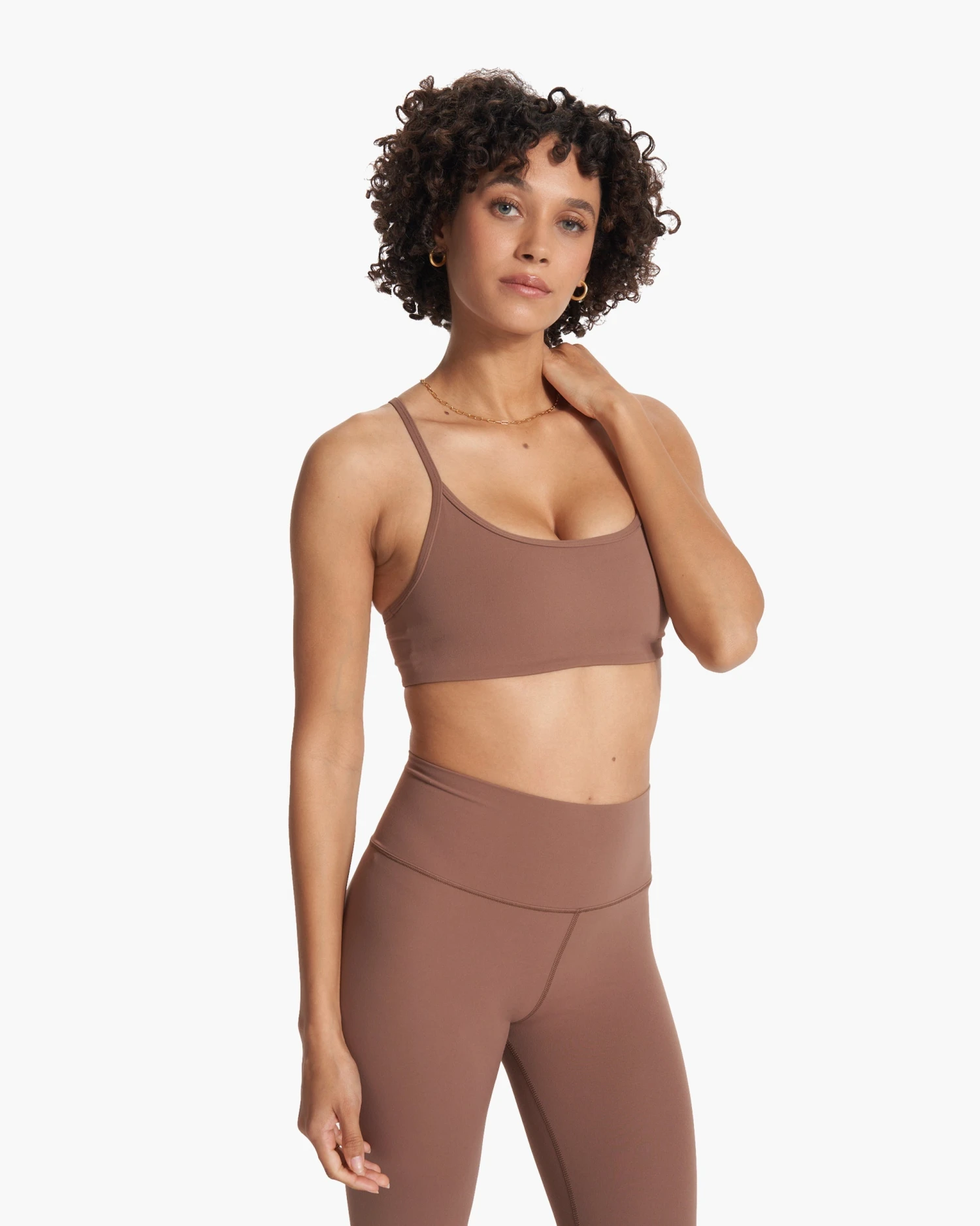Vuori AllTheFeels™ Bra | Almond 1 Vuori AllTheFeels™ Bra | Almond