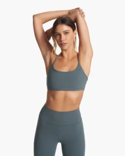 Vuori AllTheFeels™ Bra | Lake 9 Vuori AllTheFeels™ Bra | Lake -Vuori Clothing Store VW1099LAK FA23 W ECOMM sportsbras FRONT TOPS 2