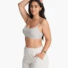 Halo Essential Bra | Pale Grey Heather