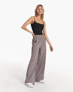 Lux Cami | Black -Vuori Clothing Store VW1111BLK FA23 W ECOMM TOPS FULL ALT 7