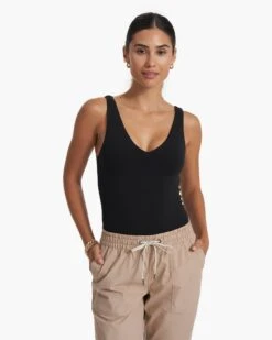 New Products 9 Halo Bodysuit | Black