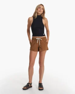 Cove Funnel Neck Tank | Black -Vuori Clothing Store VW1113BLK SP23 W ECOMM TOPS 3075 1X1 jpg