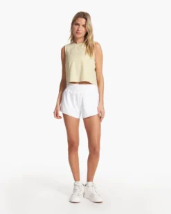 Feather Crop Tank | Seed 11 Feather Crop Tank | Seed -Vuori Clothing Store VW1119SED FA23 W ECOMM TOPS FULL ALT 6