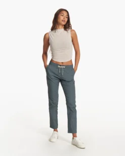 Westerlies Mock Tank | Suede -Vuori Clothing Store VW1146SUE FA23 W ECOMM TOPS FULL ALT 6