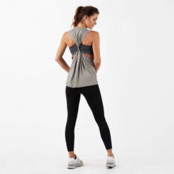 Trinity Tank | Heather Grey -Vuori Clothing Store VW116HTG 2
