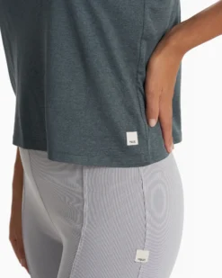 Energy Top | Stone Heather -Vuori Clothing Store VW123HSO SP23 W ECOMM DETAIL 1969 1x1 3cc20d92 c6a2 47fe a573 21e53e8c501e