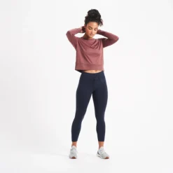 Daydream Crew | Fig Heather 7 Daydream Crew | Fig Heather -Vuori Clothing Store VW133HFI 4