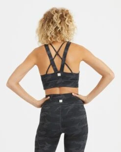 Elevation Bra | Black Camo -Vuori Clothing Store VW136BCM 3