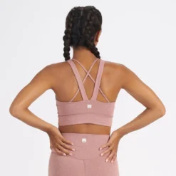 Elevation Bra | Burnt Clay Heather -Vuori Clothing Store VW136HBC 3