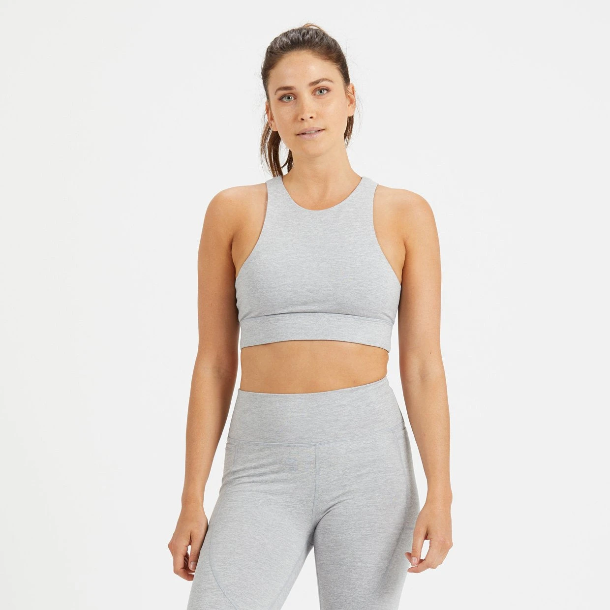 Elevation Bra | Light Heather Grey 2 Elevation Bra | Light Heather Grey - Image 2