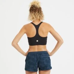 Sun Lover Top | Black -Vuori Clothing Store VW154BLK 3