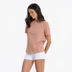 Coast Tee | Rose 7 Coast Tee | Rose -Vuori Clothing Store VW156ROS 3483